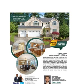 Flyers: Flyers: Open House, Homebuyer Seminar, Homebuyers Class